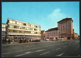 AK Ingolstadt /Donau, Rathausplatz Mit Sparkasse  - Ingolstadt