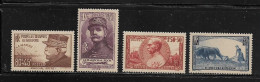 FRANCE  (  FR2 -  435 )   1940  N° YVERT ET TELLIER   N°  454/457    N** - Ungebraucht