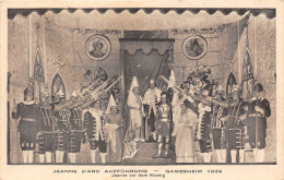 67-GAMBSHEIM-JEAN D'ARC AUFFÜHRUNG 1939 ET JEANNE VOR DEM KOENIG - Gambsheim