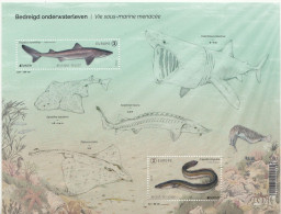 BELGIUM.2024 Europa CEPT.Underwater Flora And Fauna.Set 2 Stamps. MNH - 2024