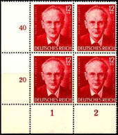 Allemagne Poste N** Yv:774 Mi:856 Peter Rosegger Bloc De 4 CdF - Unused Stamps