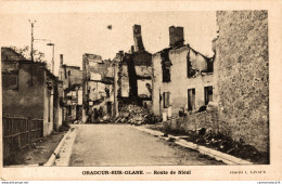 NÂ°8072 Z -cpa Oradour Sur Glane -route De Nieul- - Guerra 1939-45