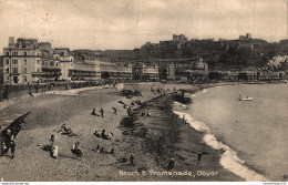 NÂ°7719 Z -cpa Dover -beach Et Promenade- - Dover