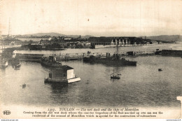 NÂ°8569 Z -cpa Toulon -the Wet Dock And The Slips Of Mourillon- - Toulon