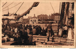 NÂ°8454 Z -cpa Dunkerque -quai De La Citadelle Vu Du Bassin Du Commerce- - Dunkerque