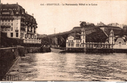 NÂ°9555 Z -cpa Granville -le Normandy HÃ'tel Et Le Casino- - Granville