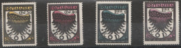 218 - Egeo 1934 - Posta Aerea, Ala Stilizzata N. 30/33. Cat. € 112,50.MNH - Egeo