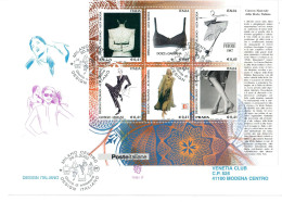 ITALIA 2002  FDC VENETIA BUSTONE  N.1166 DESIGN ITALIANO - FDC