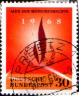 RFA Poste Obl Yv: 440 Mi:575 Internationales Jahr Der Menschenrechte (TB Cachet Rond) - Used Stamps