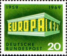 RFA Poste N** Yv: 446 Mi:583 Europa Cept Temple Stylisé - Unused Stamps