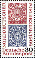 RFA Poste N** Yv: 435 Mi:569 Norddeutscher Postbezirk - Unused Stamps