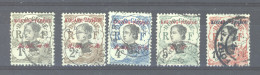 Kouang-Tchéou  :  Yv  18-22  (o) - Used Stamps