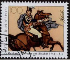 RFA Poste Obl Yv:1473 Mi:1641 Gebhard Leberecht Von Blücher Maréchal (Beau Cachet Rond) - Used Stamps