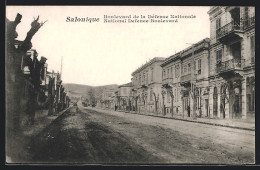 AK Salonique, Boulevard De La Défense Nationale  - Grèce