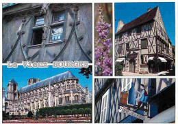 18 - Bourges - Multivues - Vieilles Maisons à Pans De Bois - CPM - Voir Scans Recto-Verso - Bourges