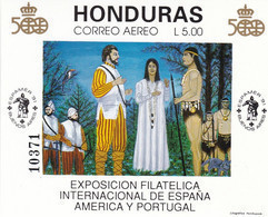 Honduras Hb 44 Manchas En La Goma - Honduras