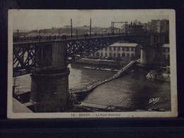 29250 . BREST . LE PONT NATIONAL . OBLITEREE 1919 . GABY - Brest