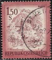 Autriche Poste Obl Yv:1269 Mi:1439 Voralberg Bludenz (Beau Cachet Rond) - Oblitérés