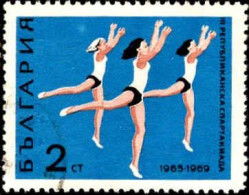 Bulgarie Poste Obl Yv:1714 Mi:1929 Gymnastique (cachet Rond) - Usati