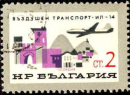Bulgarie Poste Obl Yv:1377-1379 Transports Aériens (cachet Rond) - Oblitérés