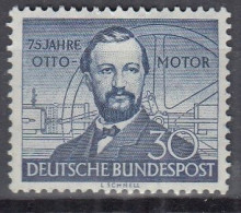 BRD  150, Ungebraucht *, 75 Jahre Otto-Viertakt-Gasmotor, 1952 - Unused Stamps