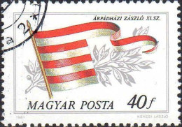 Hongrie Poste Obl Yv:2754 Mi:3486A Drapeau Dynastie Des Arpadiens (TB Cachet Rond) - Usati