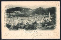 AK Geislingen A. D. St., Teilansicht Aus Der Vogelschau  - Geislingen