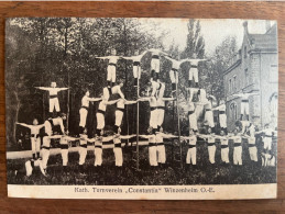 Winzenheim - Wintzenheim - Katolische Turnverein Constantia - Cpa Très Animée - Jul. Manias Mulhouse - Wintzenheim