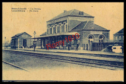 Bourg-Leopold -  Gare -  Station, Chemin De Fer. Petite Animation. Circulé. Scan Recto/verso. - Leopoldsburg