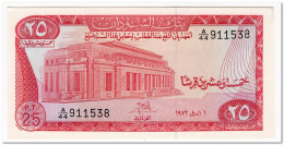 SUDAN,25 PIASTRES,1973,P.11b,AU-UNC - Soudan