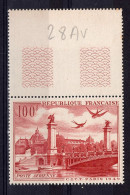 FRANCE - Poste Aérienne -   N° 28 -  Bdf:  Neufs ** De 1949 (av33) - 1927-1959 Neufs