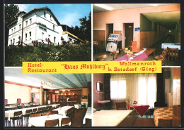 AK Wallmenroth Bei Betzdorf /Sieg, Hotel-Restaurant Haus Muhlburg W. Glockmann  - Betzdorf