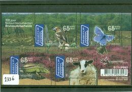 NEDERLAND * NVPH 2336  * POSTZEGELS * BLOCK * POSTFRIS GESTEMPELD * Natuurmonumenten - Used Stamps