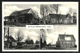 AK Oltmannsfehn, Kaufhaus Von H.Peper, Schule  - Sonstige & Ohne Zuordnung