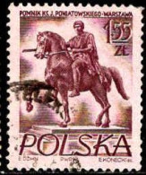 Pologne Poste Obl Yv: 809A Mi:976 PomnikPoniativskjego Warsawa (cachet Rond) - Gebruikt