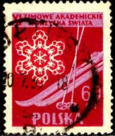 Pologne Poste Obl Yv: 854 Mi:958 Ski (cachet Rond) - Gebruikt