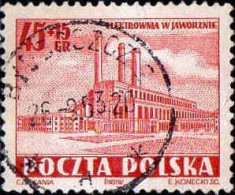 Pologne Poste Obl Yv: 669 Mi:764 Centrale De Jaworrzno (TB Cachet à Date) - Oblitérés