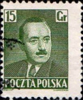 Pologne Poste Obl Yv: 591 Mi:673 Président Bołesław Bierut (cachet Rond) - Oblitérés