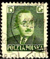 Pologne Poste Obl Yv: 591/592 Président Bołesław Bierut (TB Cachet Rond) - Usados