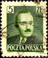 Pologne Poste Obl Yv: 574/575 Président Bleslaw Bierut (Beau Cachet Rond) - Oblitérés