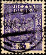 Pologne Poste Obl Yv: 356-361 Armoiries (TB Cachet Rond) - Usados