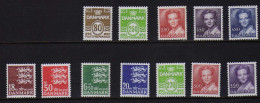 Danemark -  (1985-88) - Reine Margrethe II - Armoiries - Lions -  Neufs** - MNH - Unused Stamps