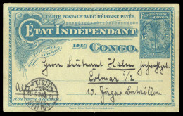 Deutsche Kolonien Kamerun, 1898, Brief - Camerún