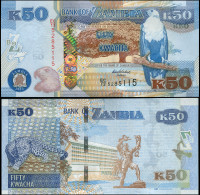 Zambia 50 Kwacha. 2012 (2013) Unc. Banknote Cat# P.53a - Zambia