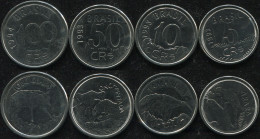 Brazil Coins Set #5. 1993-1994 (4 Coins. AUnc-Unc) - Brasile