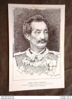 Commendatore Angelo Galletti Nel 1886 Maggior Generale Nella Riserva - Before 1900