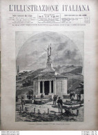 L'Illustrazione Italiana Del 2 Luglio 1882 Garibaldi Scrivano Egitto Alessandria - Before 1900