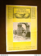 Pubblicità Del 1924 L'Italia Coloniale + N.G.I. Nave Giulio Cesare - Andere & Zonder Classificatie