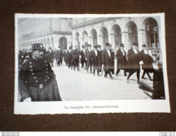 Parigi Nel 1905 Funerale Dell'Esploratore Conte Savorgnan Di Brazzà La Famiglia - Altri & Non Classificati