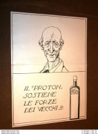 Pubblicità D'epoca Per Collezionisti Anno 1920 Ricostituente Proton - Anziano - Andere & Zonder Classificatie